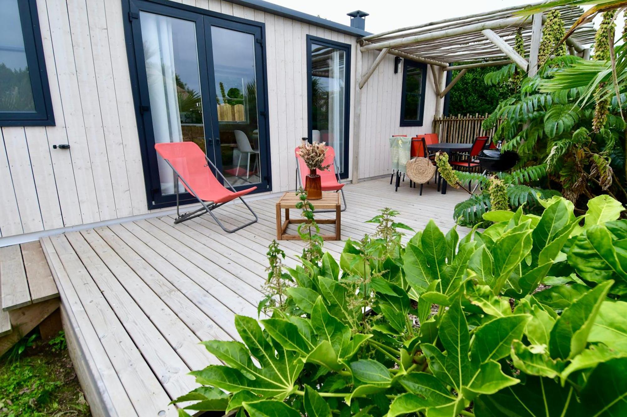 Camping De La Cote Des Legendes Brignogan-Plages Esterno foto