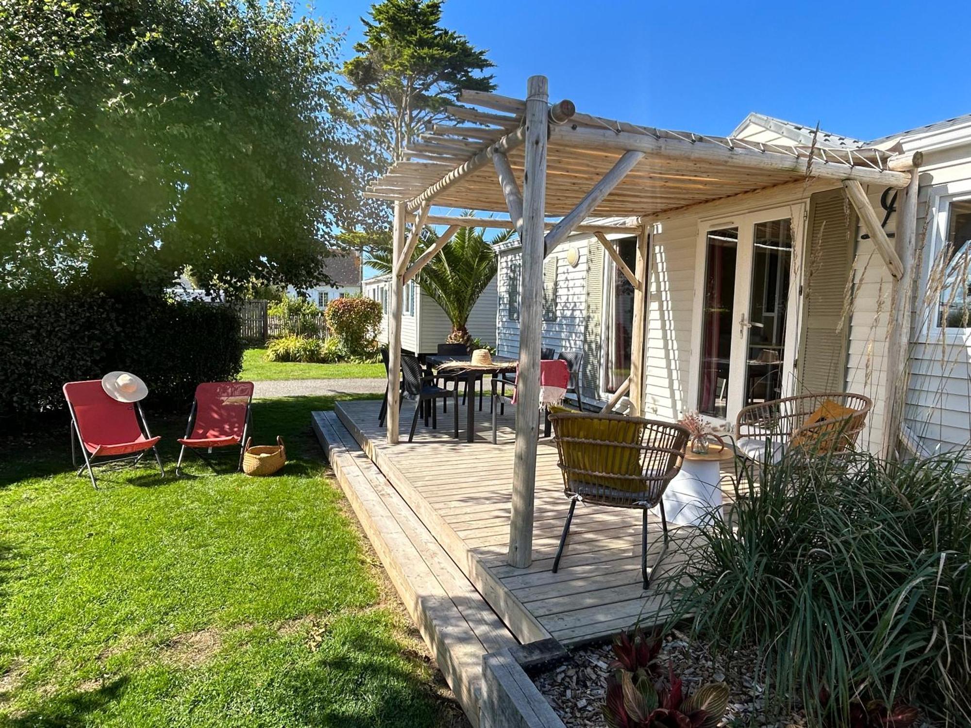 Camping De La Cote Des Legendes Brignogan-Plages Esterno foto